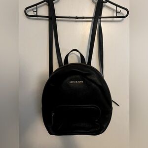 Black Michael Kors Mini-Backpack